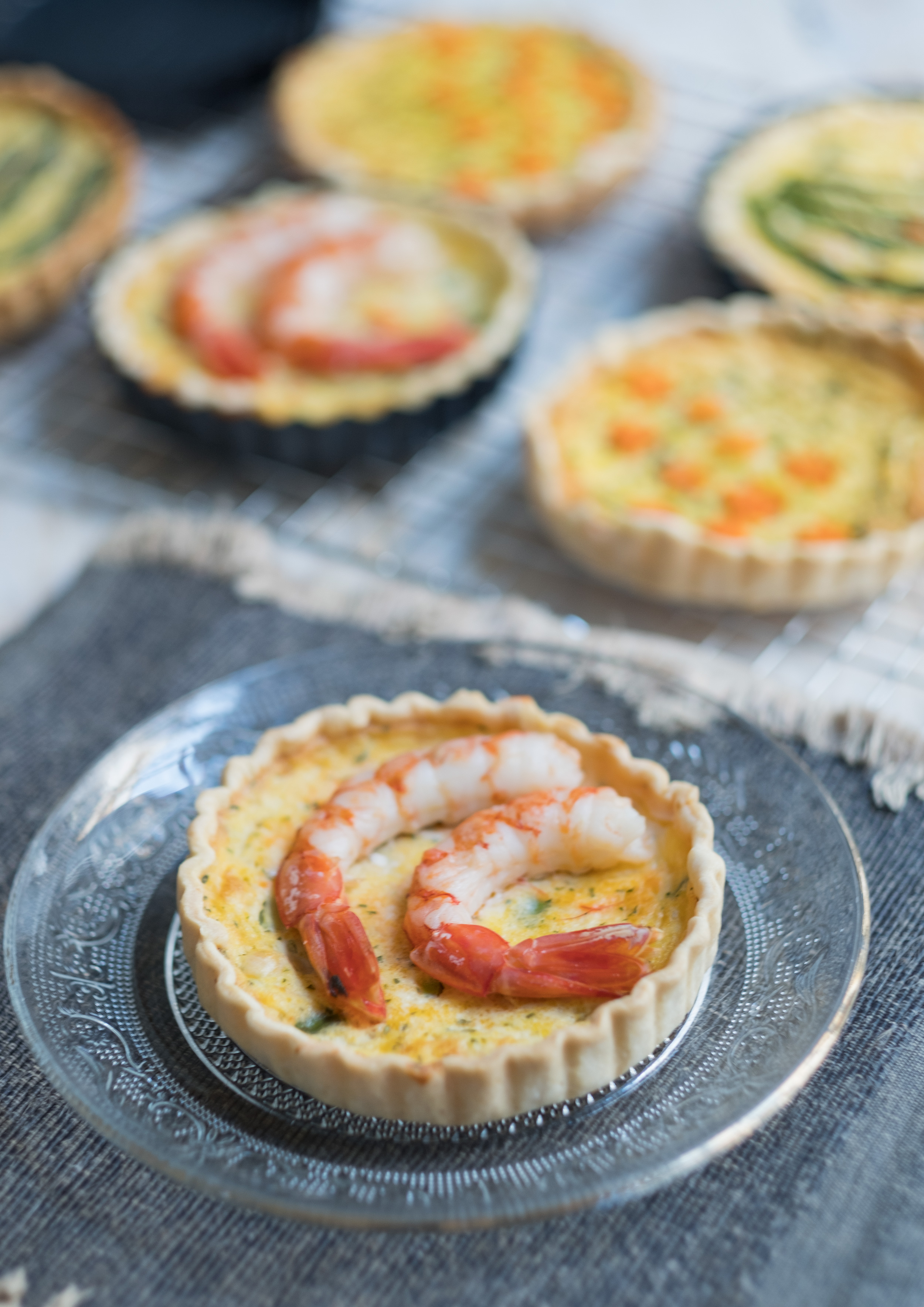 Mini quiches diferentes sabores TicTacYummy Recetas de cocina