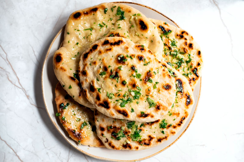 Pan naan o pan indio - TicTacYummy | Recetas de cocina saludables